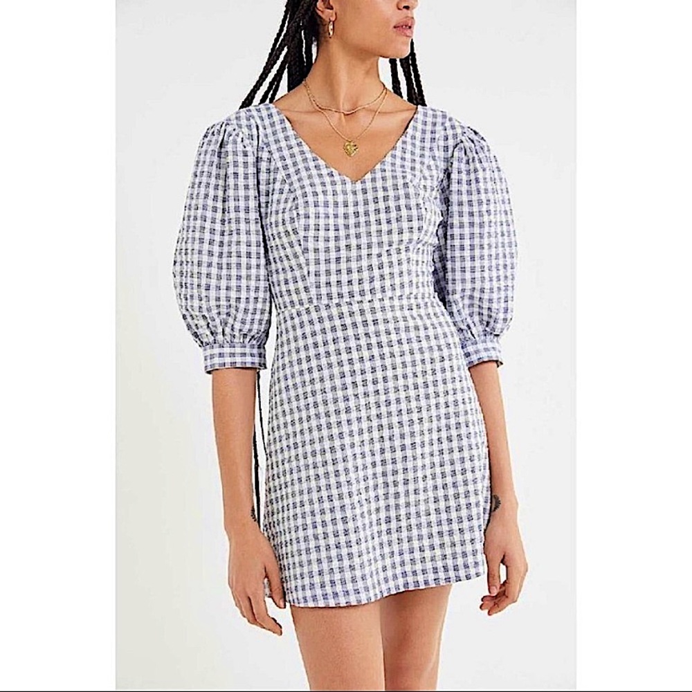 Urban Outfitters gingham mini dress